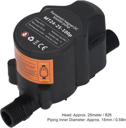 مضخة DC24V دش ضغط المياه التلقائي تعزيز إعادة تدوير جدار جبل (الولايات المتحدة) in Saudi Arabia