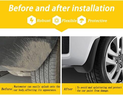 for RAV4 2025 2024 2023 2022 2021 2020 2019 mudguards, Factory Style, no Drilling Required, Rear Wheel mudguards, Splash Guards RAV4 2025 Accessories. in Saudi Arabia