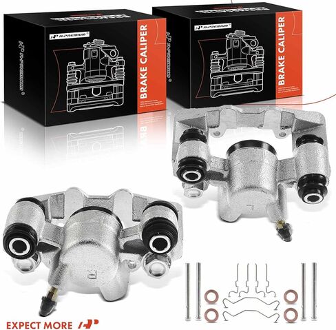 A-Premium Disc Brake Caliper Assembly Without Bracket Compatible with Select Toyota and Pontiac Models - Corolla 2003-2006, Matrix 2003-2007, Celica 2000-2005, Vibe 2003-2006 - Rear Side in Kuwait