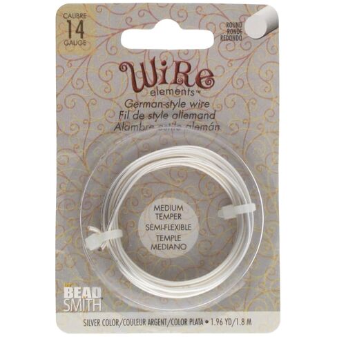 The Beadsmith German-Style Jewelry Wire – 24 Gauge, 12 Meter Coil – Copper Core, Copper Plated -Beading Wire Used to Jewelry Making, Wire Wrapping, Sculpting, Floral, and DIY Arts & Crafts in Saudi Arabia