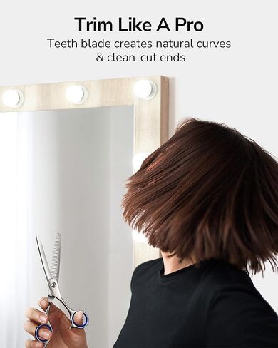 Hair Thinning Scissors ULG Professional Barber’s Texturizing Teeth Shears for Hairdressing, Salon and Home Use Thinning Shears for Hair Cutting, Made of Japanese Stainless Steel, 6.5 inch in Kuwait