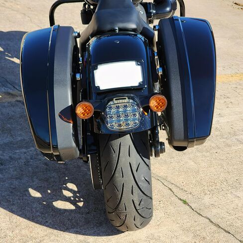 TCT-MOTORPARTS LED Tail Light Brake Turn Signal Fit For Harley Low Rider ST FXLRST FXLR 2022-2025 El Diablo FXRST 2022 in Saudi Arabia