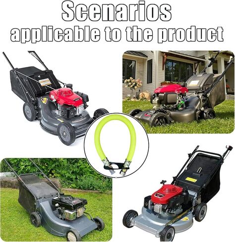 خرطوم تغيير زيت التصريف الأخضر الفلوريسنت 10 مم HON1010 متوافق مع محركات سلسلة Hon-da GX110، GX120، GX160، GX200 in Kuwait