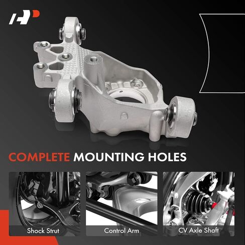 A-Premium Rear Right Suspension Steering Knuckle Compatible with Jeep KL Series Cherokee 2019 2020 2021 2022 2023, Passenger Side in Saudi Arabia
