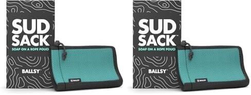 Ballsy Sud Sack Soap Pouch, Exfoliating Sponge for Baths and Showers in Saudi Arabia