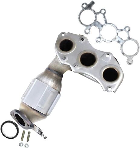 Northeastern Exhaust | Stainless Steel Muffler and Resonator Assembly Compatible for 2010-2015 Lexus RX350 3.5L | Free Gasket, Clamps and Bolt Kit Included in Saudi Arabia