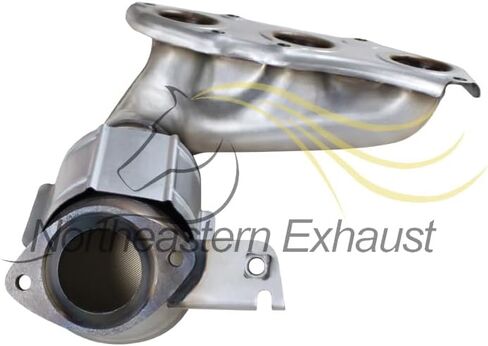 Northeastern Exhaust | Stainless Steel Muffler and Resonator Assembly Compatible for 2010-2015 Lexus RX350 3.5L | Free Gasket, Clamps and Bolt Kit Included in Saudi Arabia