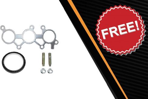 Northeastern Exhaust | Stainless Steel Muffler and Resonator Assembly Compatible for 2010-2015 Lexus RX350 3.5L | Free Gasket, Clamps and Bolt Kit Included in Saudi Arabia