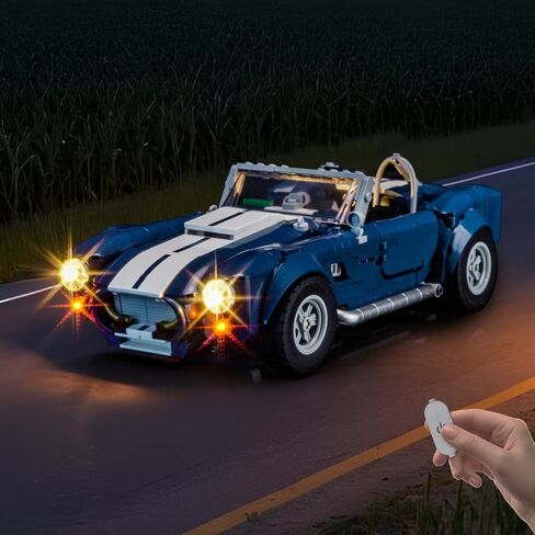 LED Lighting Compatible with Lego Icons Shelby Cobra 427 S/C 10357 - JUST Lights, Light Kit Compatible with Lego 10357, NOT Included The Model Set(Standard Version) in Saudi Arabia