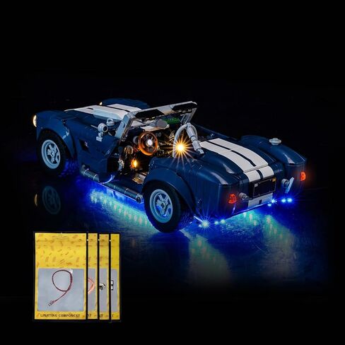 LED Lighting Compatible with Lego Icons Shelby Cobra 427 S/C 10357 - JUST Lights, Light Kit Compatible with Lego 10357, NOT Included The Model Set(Standard Version) in Saudi Arabia