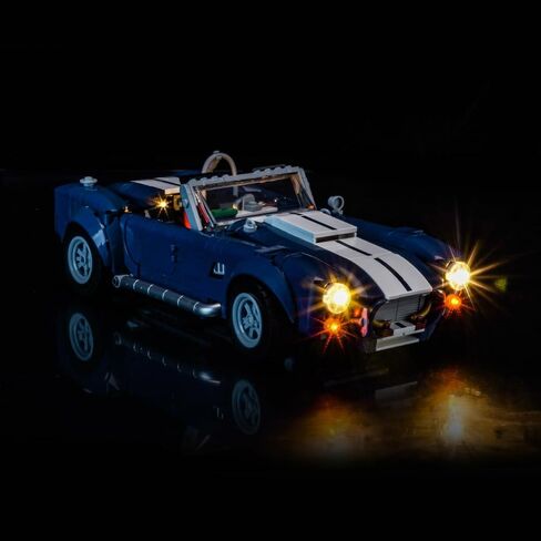 LED Lighting Compatible with Lego Icons Shelby Cobra 427 S/C 10357 - JUST Lights, Light Kit Compatible with Lego 10357, NOT Included The Model Set(Standard Version) in Saudi Arabia