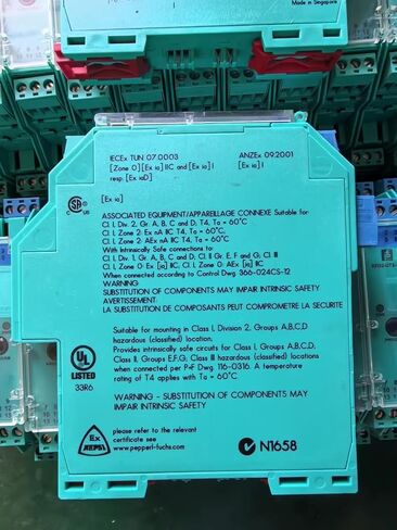 KFD0-SD2-EX1.1180 حاجز عزل محرك الملف اللولبي ذو قناة واحدة SIL 3 Ex ia Ga IIB in Saudi Arabia