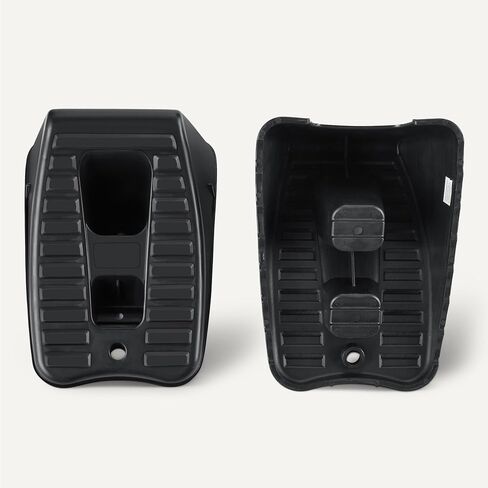 Amazon Basics - Automotive Wheel Chocks, Black, 2 Pack in Saudi Arabia