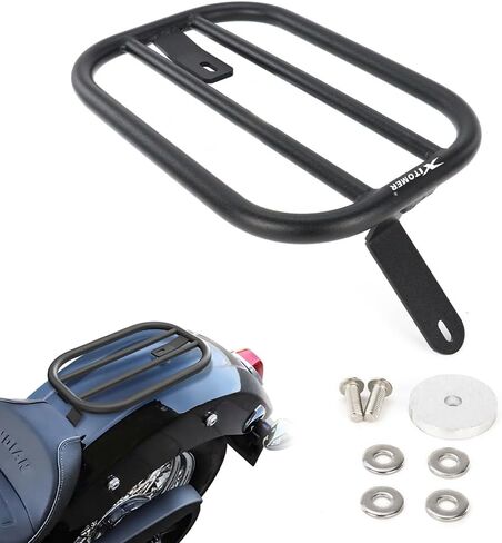 Xitomer Luggage Rack Fit for 2025 Scout Motorcycle Rear Rack Compatible with 2025 Sport Scout Sixty/Scout Bobber/Sport Scout Limited/Scout Sixty Bobber/Scout Classic Rear Carrier Cargo Rack in Saudi Arabia