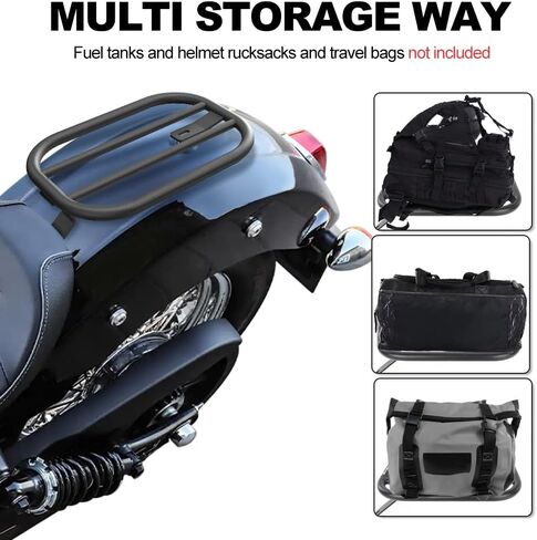 Xitomer Luggage Rack Fit for 2025 Scout Motorcycle Rear Rack Compatible with 2025 Sport Scout Sixty/Scout Bobber/Sport Scout Limited/Scout Sixty Bobber/Scout Classic Rear Carrier Cargo Rack in Saudi Arabia
