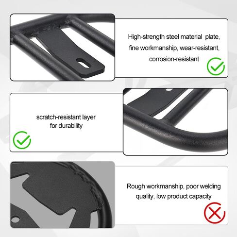 Xitomer Luggage Rack Fit for 2025 Scout Motorcycle Rear Rack Compatible with 2025 Sport Scout Sixty/Scout Bobber/Sport Scout Limited/Scout Sixty Bobber/Scout Classic Rear Carrier Cargo Rack in Saudi Arabia