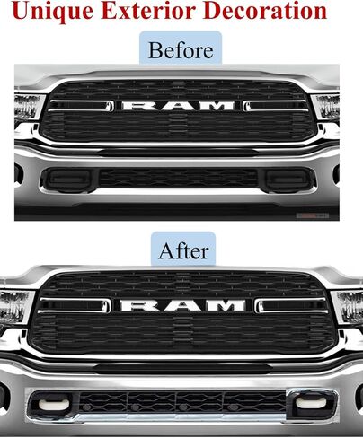 Front Tow Hooks Covers for RAM 2500/3500 2019-2026, Hitch Cover Customized Car Tow Hooks Compatible with RAM 2500/3500 Accessories 2019-2026 (White) in Saudi Arabia