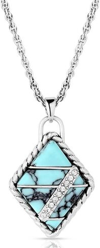 Montana Silversmiths Radiant Western Skies Turquoise Necklace - NC5721 in Saudi Arabia