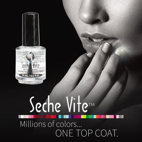Seche Vive - Instant Gel Effect Top Coat - 14ml / 0.5oz by Seche Vive in Kuwait