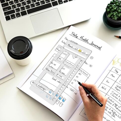 Flexible Planner Stencil, 3 Pack Reusable Templates for Dot Grid Journals, Calendar Stencils for Planners, Checklists and DIY Crafts in Saudi Arabia