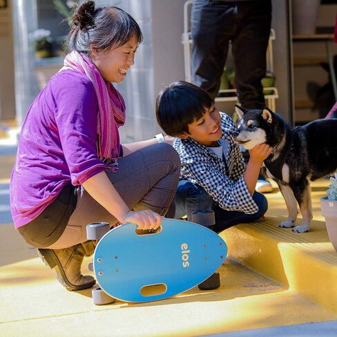 لوح تزلج ELOS خفيف الوزن بالكامل - ألواح تزلج صغيرة طويلة مصممة للمبتدئين والركاب في المناطق الحضرية. الهدية جاهزة، ومعبأة. سطح لوح تزلج واسع ومستقر. مجلس الحرم الجامعي in Kuwait