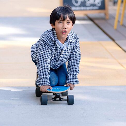 لوح تزلج ELOS خفيف الوزن بالكامل - ألواح تزلج صغيرة طويلة مصممة للمبتدئين والركاب في المناطق الحضرية. الهدية جاهزة، ومعبأة. سطح لوح تزلج واسع ومستقر. مجلس الحرم الجامعي in Kuwait