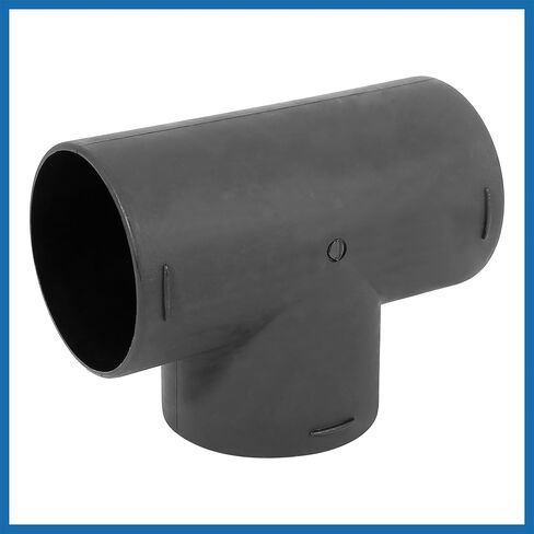 75mm Car Heater Warm 3 Way Air Ducting Pipe T Shape Outlet Connector Black Plastic Item Replacement in Saudi Arabia