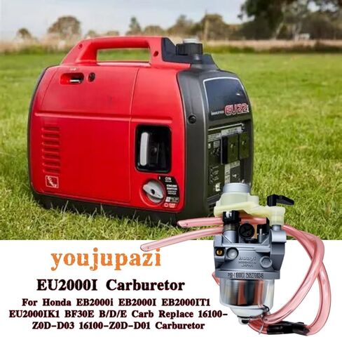EU2000I Carburetor Fits For Honda EB2000i EB2000I EB2000IT1 EU2000IK1 BF30E B/D/E Carb Replace 16100-Z0D-D03 16100-Z0D-D01 with Air Filter Spark Plug Gasket Fuel Line Fuel Pump Kit in Saudi Arabia