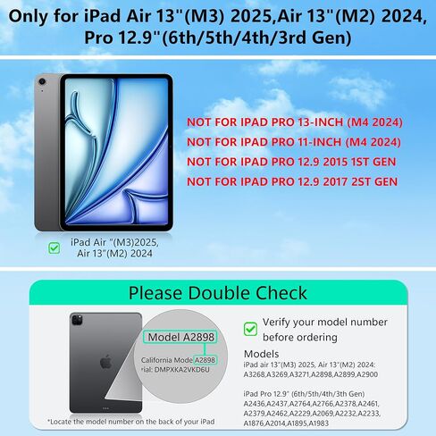 حافظة لوحة مفاتيح لجهاز iPad 10.2 الجيل التاسع/الثامن/السابع، حافظة iPad لاسلكية بإضاءة خلفية 7 ألوان قابلة للإزالة مع حامل أقلام - حافظة iPad الجيل التاسع/الثامن/السابع مع لوحة مفاتيح، in Saudi Arabia