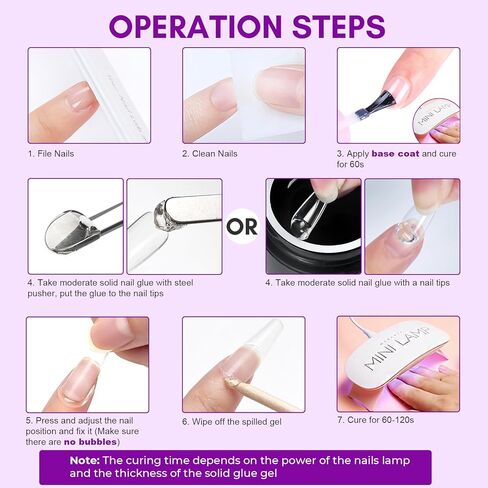Makartt Nail Glue with Glue Remover Kit, Super Strong Nail Glue 7ML for Acrylic Nails Press On Nails,10ML Glue Off Fake Nails, Remover for Super Glue, Nail Polish Easy Application Nail Art Supplies in Saudi Arabia
