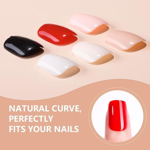 Makartt Nail Glue with Glue Remover Kit, Super Strong Nail Glue 7ML for Acrylic Nails Press On Nails,10ML Glue Off Fake Nails, Remover for Super Glue, Nail Polish Easy Application Nail Art Supplies in Kuwait