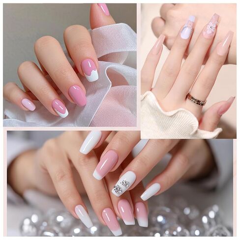Acrylic Nail Kit,Acrylic Powder Set,Electric Nail Drill Set Polish Pen File Kit, Nail Lamp Manicure Dryer Lamp, Acrylic Nail 3D Art Manicure Supplies for beginners with everything in Kuwait
