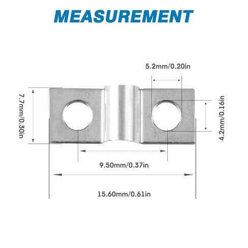 GLOSO Marine Terminal Blocks TBD Double Row Stainless 10-22 AWG Cu, 30A/600V- 1 Pack, 8 Poles in Kuwait
