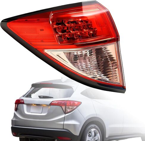 مجموعة مصابيح الذيل متوافقة مع Honda HRV 2016-2022 - (جانب الراكب الأيمن)، استبدل 33502-T7W-A31 in Saudi Arabia