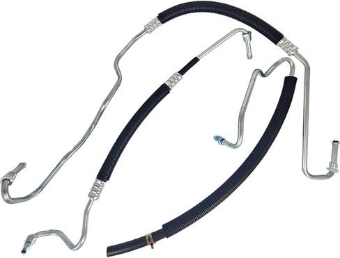 Power Steering Hose Pressure Line Kit 3401260 Compatible with Chevrolet GMC Silverado Sierra 2500 HD, 3500 2001-2006 6.6L V8 Turbo Engine 3401271 3401941 365453 358980 Diesel Return Hydroboost in Saudi Arabia