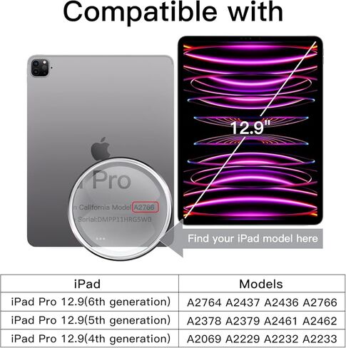 واقي شاشة JETech لجهاز iPad Pro 11 بوصة M4 (2024) مع واقي عدسة الكاميرا، أداة سهلة التركيب، غشاء زجاجي مقوى مضاد للخدش، شفاف عالي الدقة، عبوتان لكل منهما in Saudi Arabia