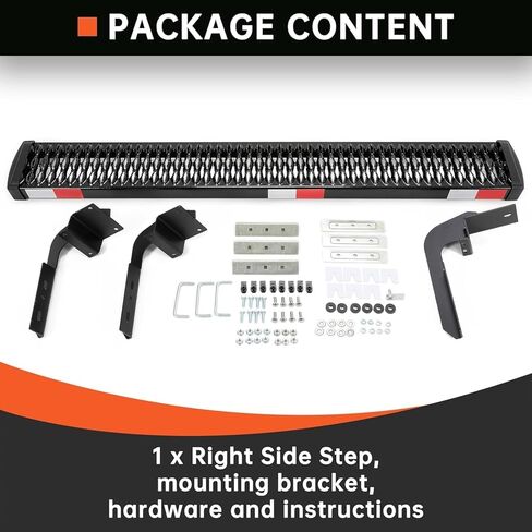 Kojem Side Step متوافق مع 2015-2025 Ford Transit 150/250/350 قبضة خطوة الباب المنزلق مجموعة لوحة الجري Cargo Van Step الفولاذ المطلي بمسحوق أسود - جانب الركاب in Saudi Arabia