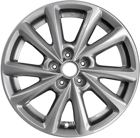 10-Spoke Painted Medium Charcoal Metallic 17x7 Alloy Wheel - Factory Replacement | 17" x 7" Alloy Rim | 5x114.3mm Bolt Pattern | 45mm Offset | Compatible with 2022-2023 Mazda CX-5 in Saudi Arabia