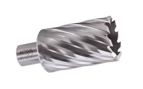 ACTOOL 2-5/16" Diameter × 2" Depth of Cut HSS ANNULAR Cutter with 3/4'' Weldon Shank in Kuwait
