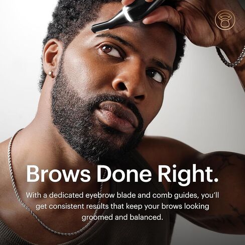 ماكينة تشذيب شعر الأنف والأذن الكهربائية MANSCAPED® Weed Whacker® 2.0 - أداة دقيقة بسرعة 7000 دورة في الدقيقة مع بطارية قابلة لإعادة الشحن، رطبة/جافة، سهلة التنظيف، شفرة محسنة قابلة للاستبدال من الفولاذ المقاوم للصدأ in Kuwait