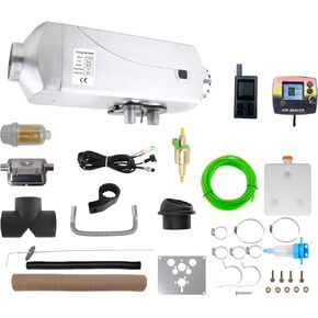 12V 9kW Diesel Heater ，Extra Large Aluminum Body, High Power Diesel Air Heater LCD Display, Overheat Alarm and Thermostat, Low Noise Parking Heater for RVs,Trucks, Ships in Saudi Arabia
