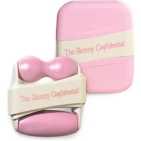 THE SKINNY CONFIDENTIAL HOT MESS Ice Roller, Skin Care Tools to Debloat, Derma Roller for Clear Skin & Natural Radiance, Facial Roller for Lymphatic Drainage, Gets Cold Fast & Stays Cold Long in Kuwait