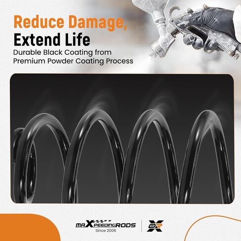 maXpeedingrods 15182559 81069 2Pcs Rear Suspension Coil Spring for Chevy Tahoe 2007-2017 Suburban 2015-2017 Avalanche 2000-2013 GMC Yukon XL 1500 2000-2006 Yukon 2007-2009 Cadillac Escalade 2002-2005 in Saudi Arabia