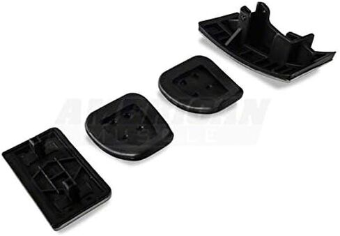 Modern Billet Bullitt Style Pedal Covers; Compatible with Ford Mustang 1994-2004 in Saudi Arabia
