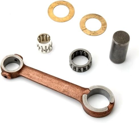 Moped Connecting Rod Kit Pin 10mm 12mm Compatible with Ciao Bravo Grillo Si 50cc 2-Stroke Engine Parts(12mm) in Saudi Arabia