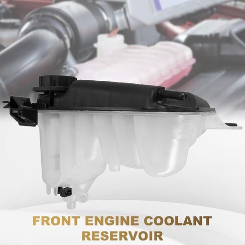 PartsFlow Coolant Reservoir Tank W/Cap Compatible with 2013 2014 2015 Jaguar XF 3.0L 2010 2011 2012 2013 2014 2015 Jaguar XF 5.0L C2Z29118 C2Z11292 C2Z15579 in Saudi Arabia