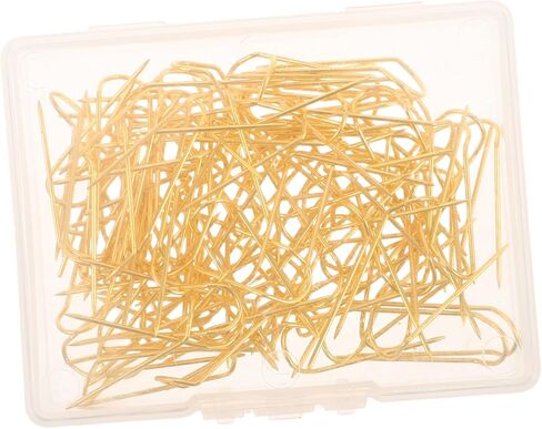 NUOBESTY 100pcs Double Pointed Blocking Pins for DIY Sewing Jewelry Decor and Creative Projects Durable Design in Saudi Arabia
