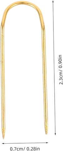 NUOBESTY 100pcs Double Pointed Blocking Pins for DIY Sewing Jewelry Decor and Creative Projects Durable Design in Saudi Arabia