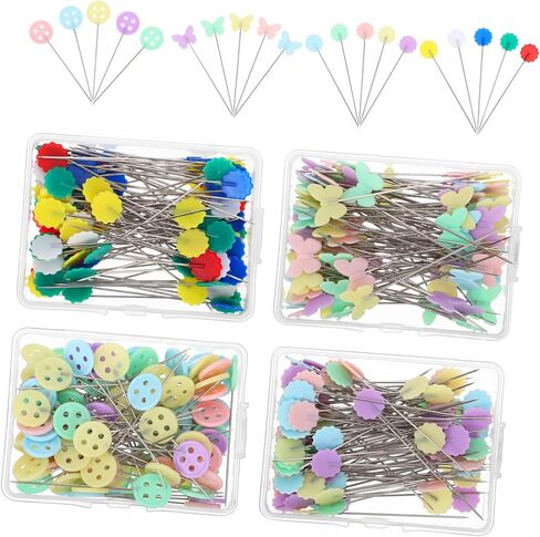 Angoily 400pcs Flat Head Pins Sewing Quilting Pins for Crafts Quilting Supplies in Saudi Arabia