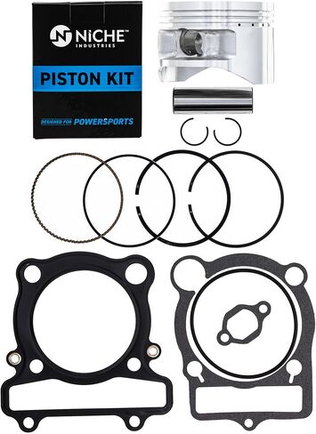 NICHE Big Bore Piston Gasket Kit for Yamaha Big Bear Kodiak 400 YFM400 4KB-11351-00-00 1UY-11181-01-00 (84mm) in Saudi Arabia